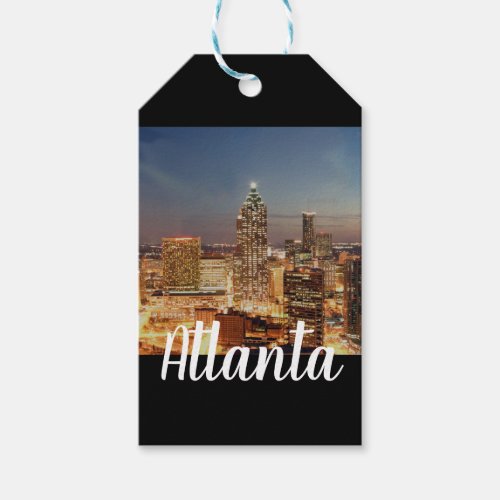 The Lights of Atlanta Gift Tags