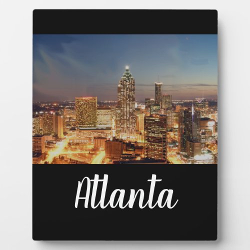 The Lights of Atlanta Plaque