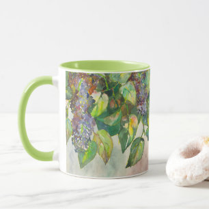 The lilac is violet spring mug