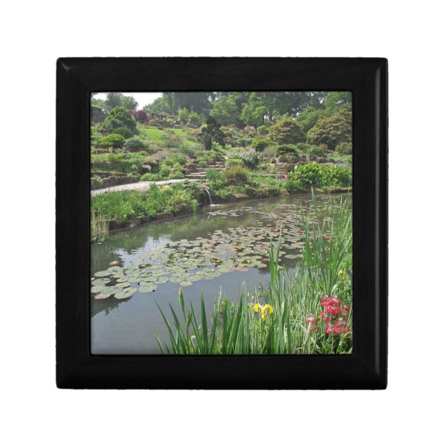 The Lily Pond at RHS Wisley Jewelry Box (Front)