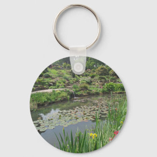 The Lily Pond at RHS Wisley Keychain