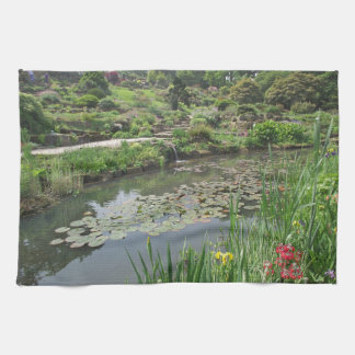 The Lily Pond at RHS Wisley Kitchen Towel