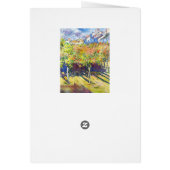 The Limes at Poissy Claude Monet cool, old, master (Back)