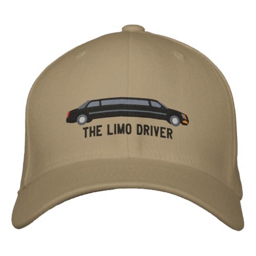 The Limo Driver Custom Limousine Driver Embroidery Embroidered Baseball Cap