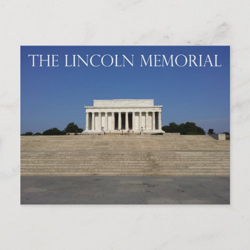 The Lincoln Memorial Postcard