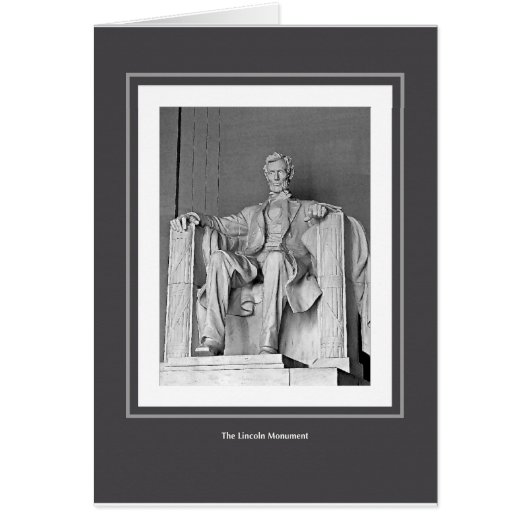 The Lincoln Monument Cards (Front)