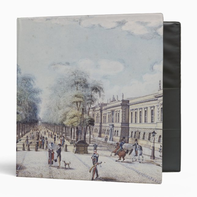 The Linden with the Academy, Berlin 3 Ring Binder (Front/Inside)