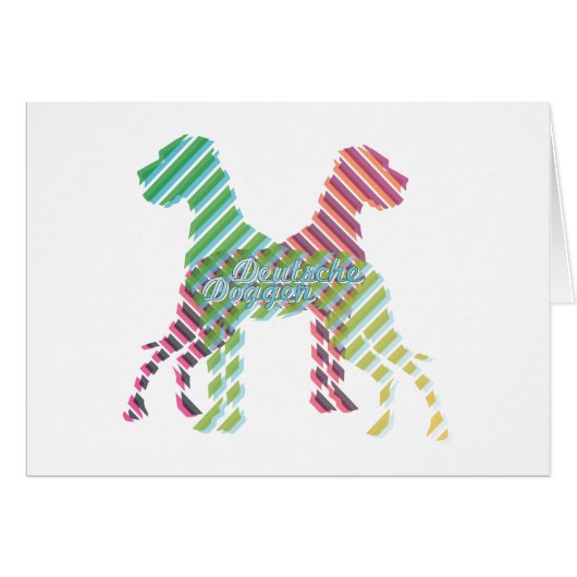 The line of Danes (Front Horizontal)