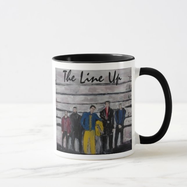 The Line Up Mug (Right)