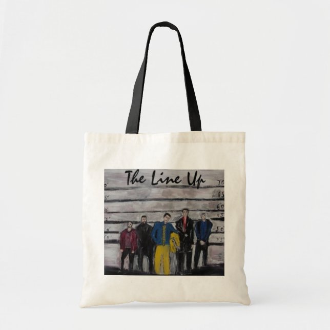 THE LINE UP TOTE BAG (Front)
