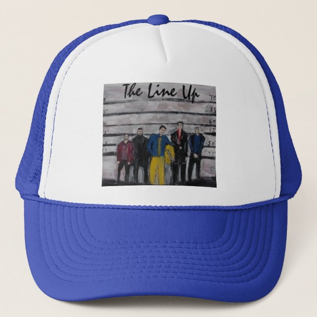 The Line Up Trucker Hat (Front)