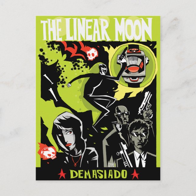 The Linear Moon Postcard (Front)