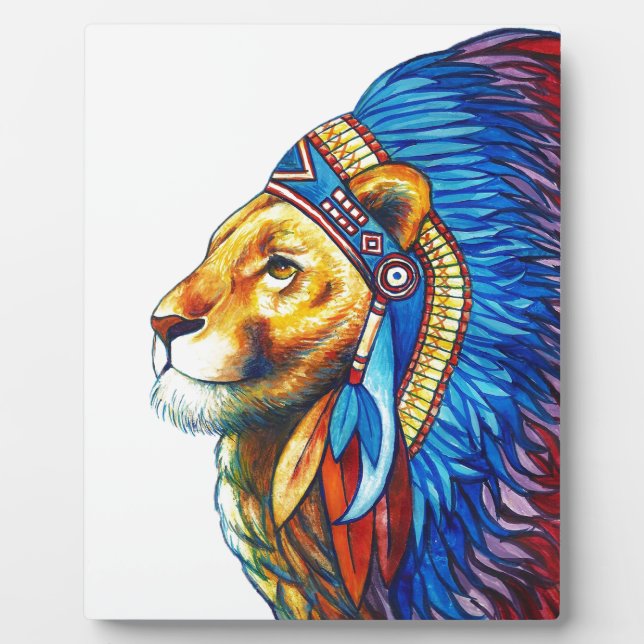 The Lion Chief Plaque (Front)