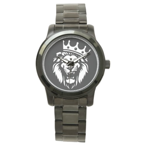 The lion emblem symbolizes the roar watch
