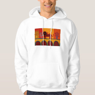 The Lion From Fulham Broadway 2008 Hoodie