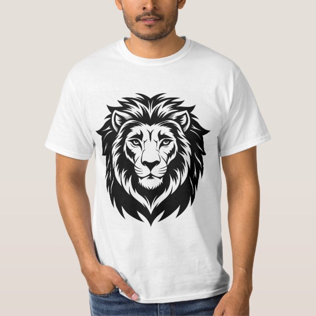 The Lion head t-shirt  (Front)