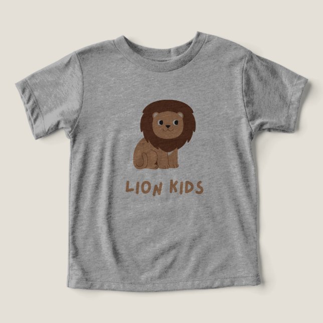 The Lion Kids for baby Toddler T-shirt (Design Front)