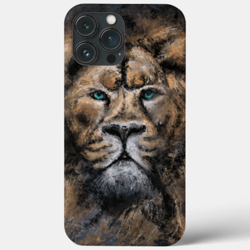 The Lion King _ Abstract Art Modern Style Painting iPhone 13 Pro Max Case