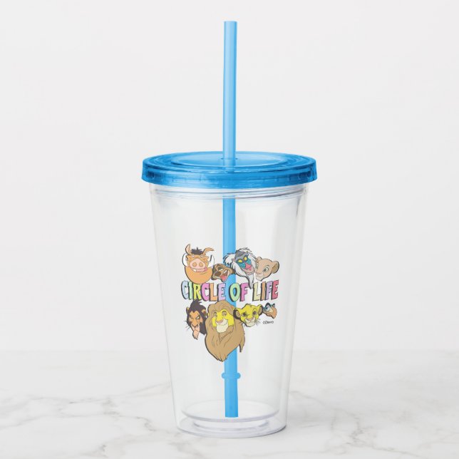 The Lion King | Circle of Life Acrylic Tumbler (Front)