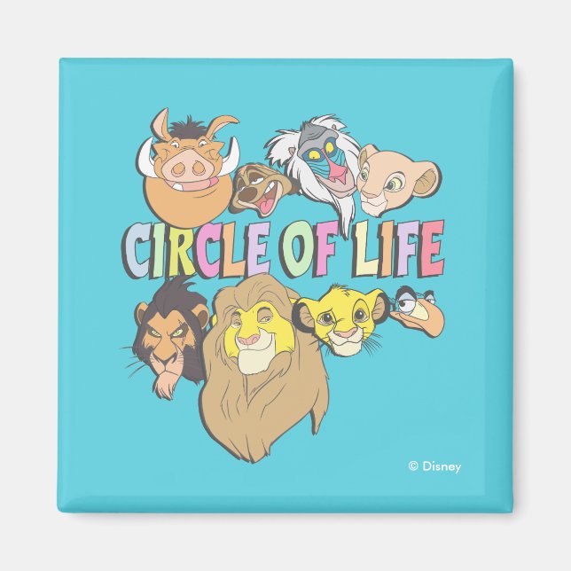 The Lion King | Circle of Life Magnet (Front)