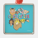 The Lion King | Circle Of Life Metal Ornament at Zazzle