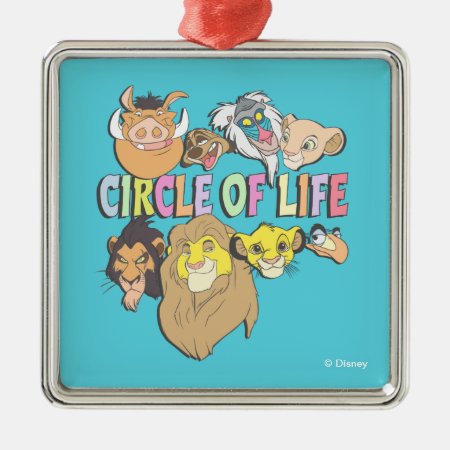 The Lion King | Circle Of Life Metal Ornament