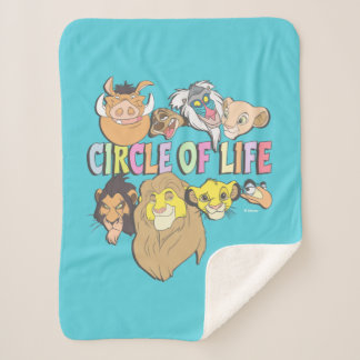 The Lion King | Circle of Life Sherpa Blanket