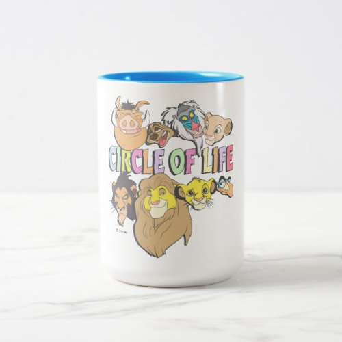 The Lion King  Circle of Life Two_Tone Coffee Mug