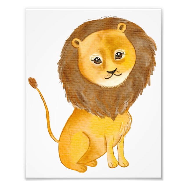 The Lion King Hand drawn Photo Print (Front)