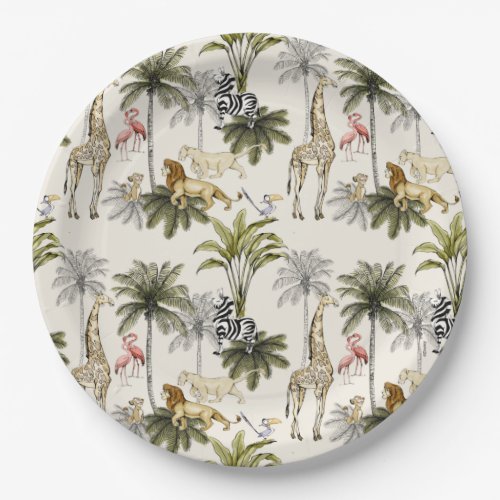 The Lion King Jungle Baby Shower Paper Plates