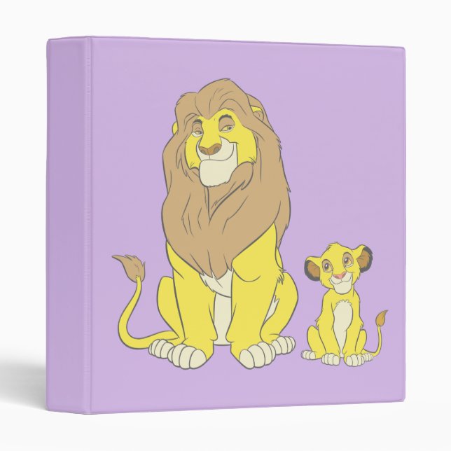 The Lion King | Mighty Kings 3 Ring Binder (Front/Spine)