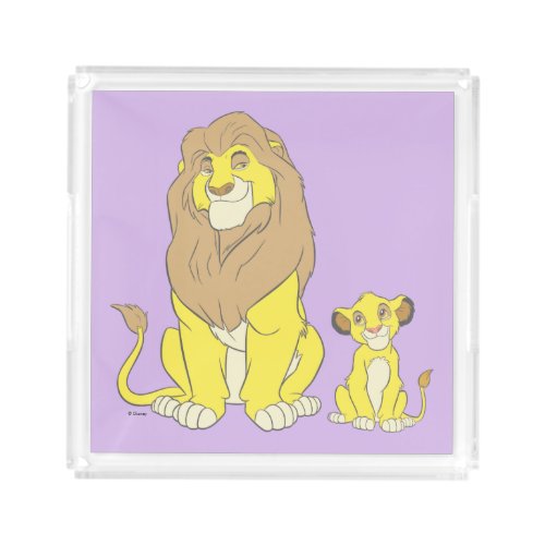 The Lion King  Mighty Kings Acrylic Tray