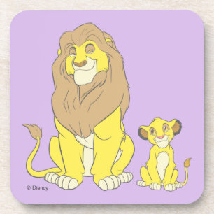 The Lion King   Mighty Kings Beverage Coaster