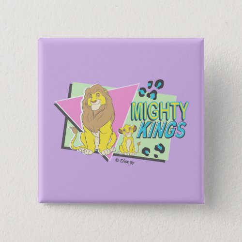 The Lion King  Mighty Kings Button