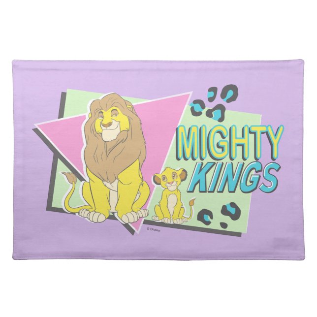 The Lion King | Mighty Kings Cloth Placemat (Front)