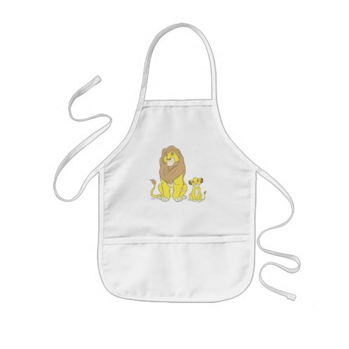 The Lion King  Mighty Kings Kids Apron