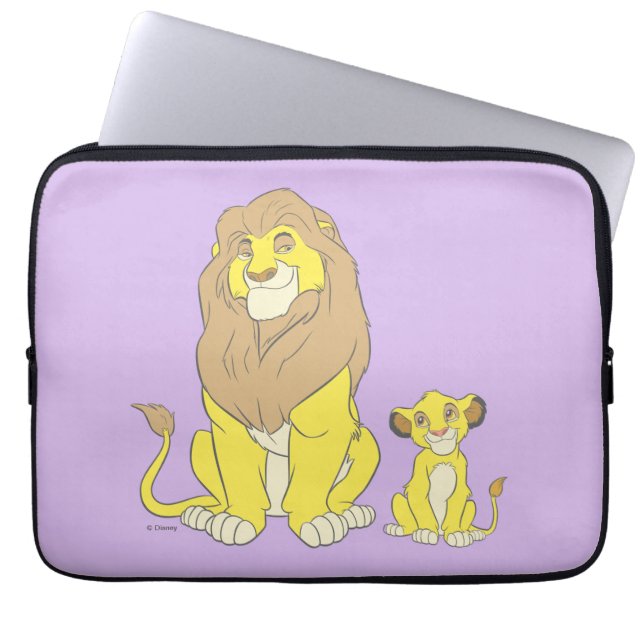 The Lion King | Mighty Kings Laptop Sleeve (Front)