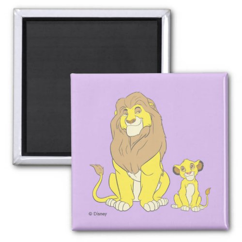 The Lion King  Mighty Kings Magnet