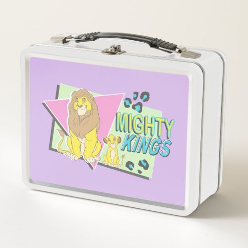The Lion King  Mighty Kings Metal Lunch Box