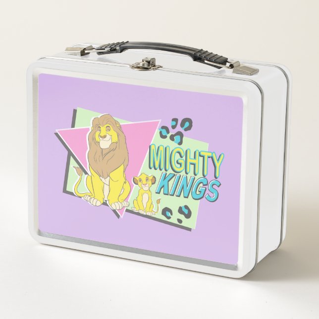 The Lion King | Mighty Kings Metal Lunch Box (Front)