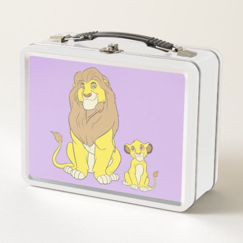 The Lion King  Mighty Kings Metal Lunch Box