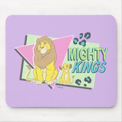 The Lion King  Mighty Kings Mouse Pad