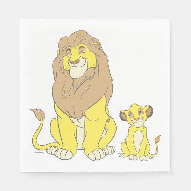 The Lion King | Mighty Kings Napkins (Front)