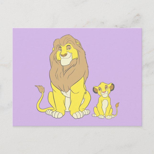 The Lion King | Mighty Kings Postcard (Front)