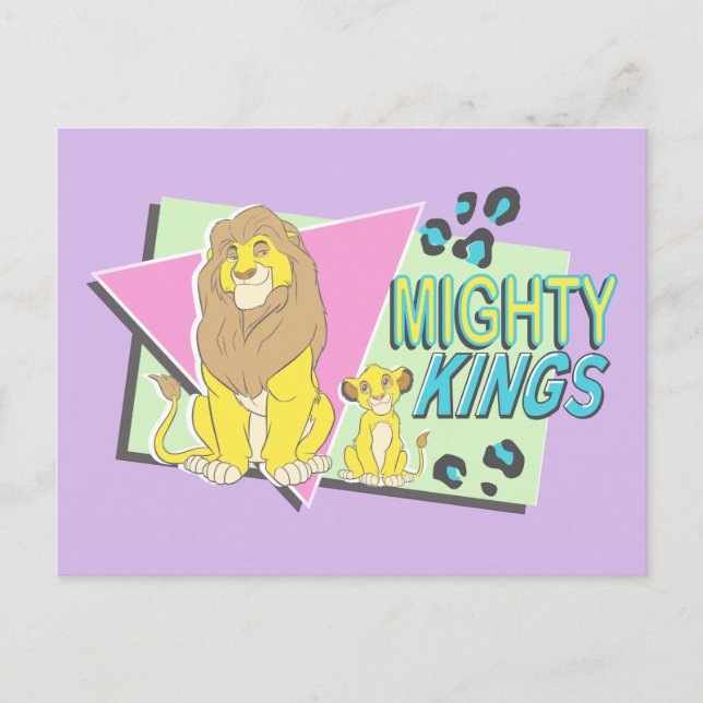 The Lion King | Mighty Kings Postcard (Front)