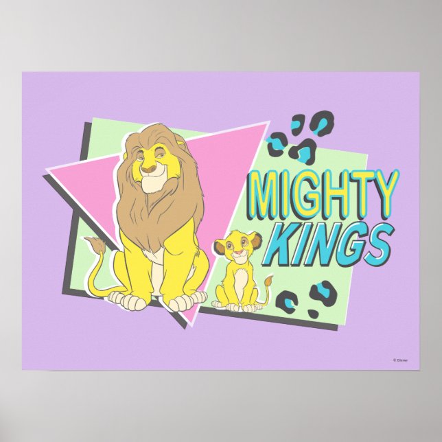 The Lion King | Mighty Kings Poster (Front)