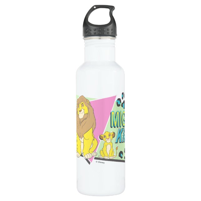 The Lion King | Mighty Kings Stainless Steel Water Bottle (Front)