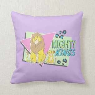 The Lion King Mighty Kings Throw Pillow