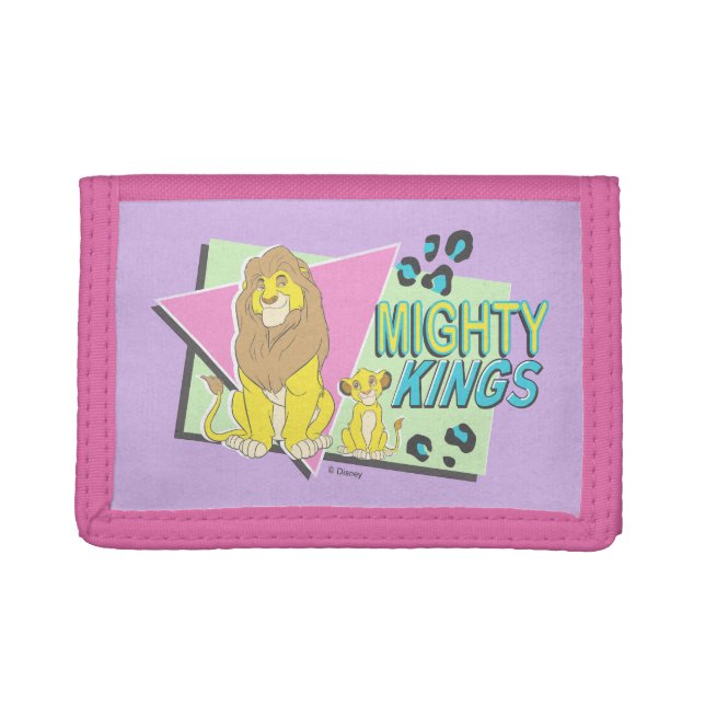 The Lion King | Mighty Kings Trifold Wallet (Front)