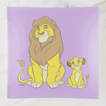 The Lion King | Mighty Kings Trinket Tray by lionking at Zazzle